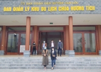 Can Lộc đón đoàn khảo sát xây dựng tour tuyến du lịch