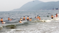 Nước biển tại 7 bãi tắm, khu du lịch Hà Tĩnh đều đảm bảo an toàn