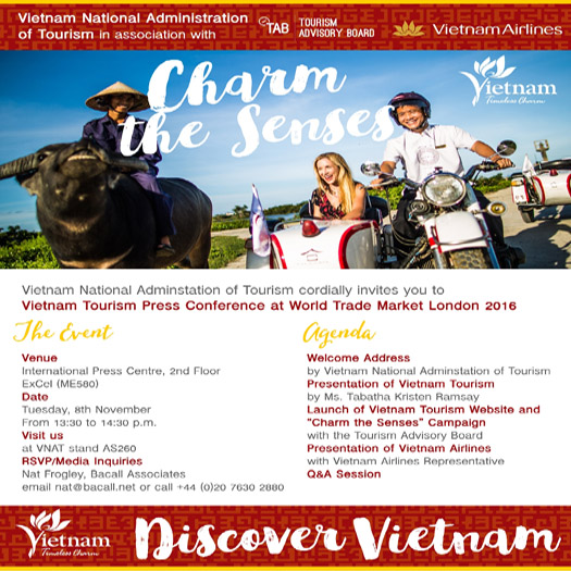 Ra mắt trang website http://www.vietnamtourism.vn