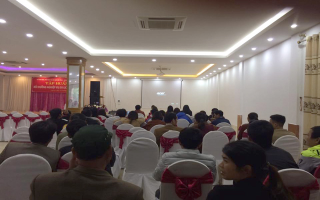 Bế giảng lớp tập huấn nghiệp vụ Du lịch tại huyện Can Lộc