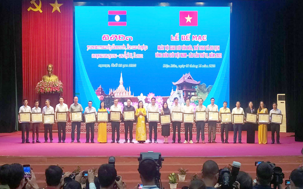 Hà Tĩnh đạt giải cao tại Ngày hội giao lưu văn hóa - thể thao và du lịch vùng biên giới Việt Nam - Lào