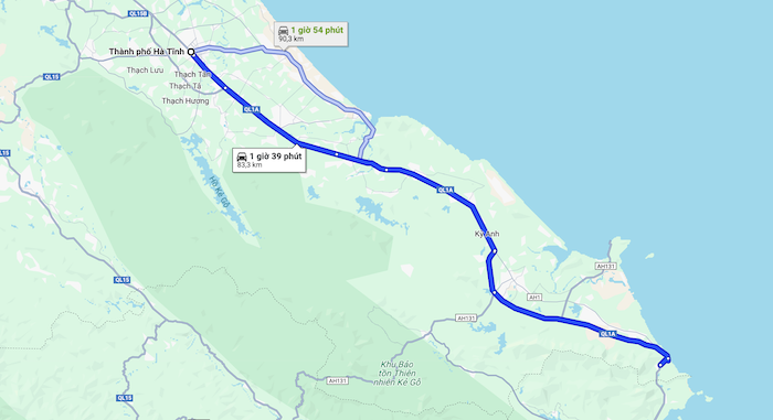 bãi biển Hoành Sơn