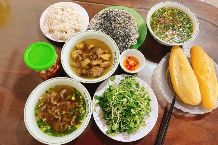 Quán bún bò Đò Trai nổi tiểng