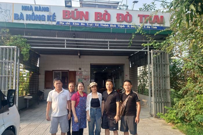 Quán bún bò Đò Trai nổi tiểng