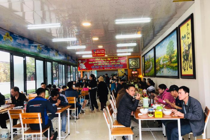 Quán bún bò Đò Trai nổi tiểng