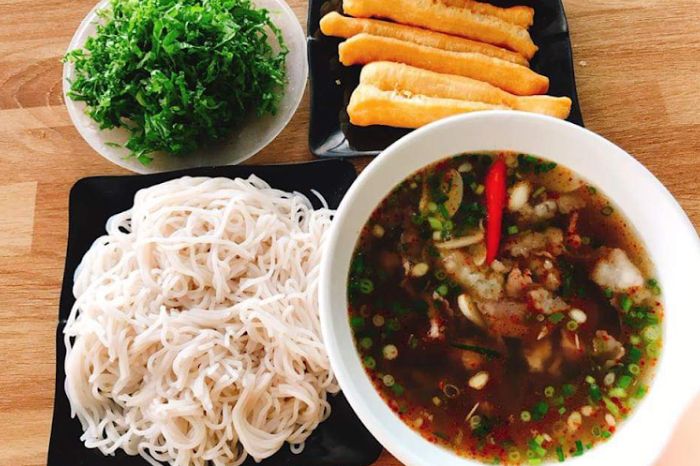 Quán bún bò Đò Trai nổi tiểng