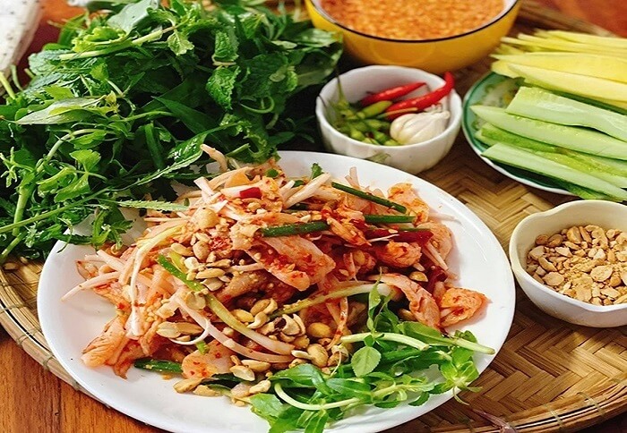Gỏi cá đục Hà Tĩnh