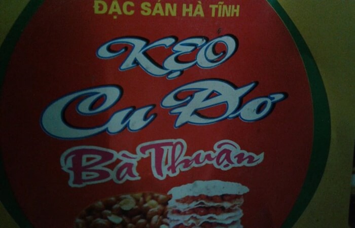 kẹo cu đơ Hà Tĩnh