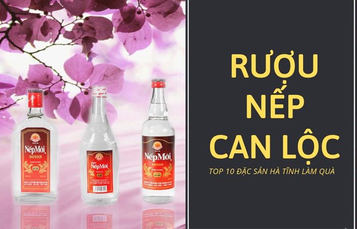 Rượu nếp Can Lộc