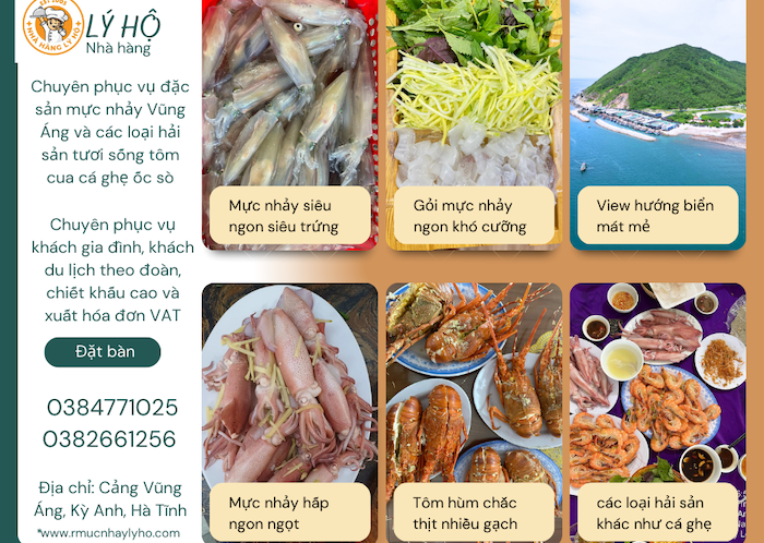 mực nhảy Vũng Áng