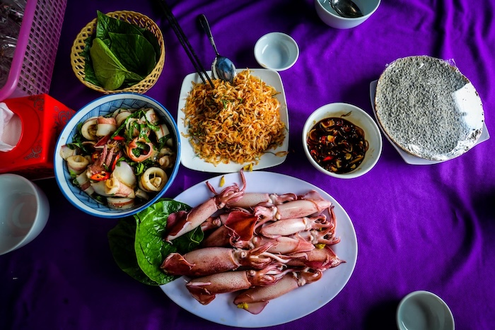 mực nhảy Vũng Áng