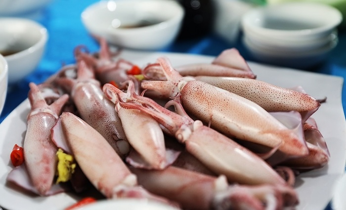 mực nhảy Vũng Áng
