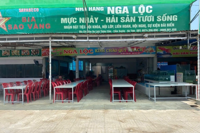 nhà hàng hải sản Hà Tĩnh