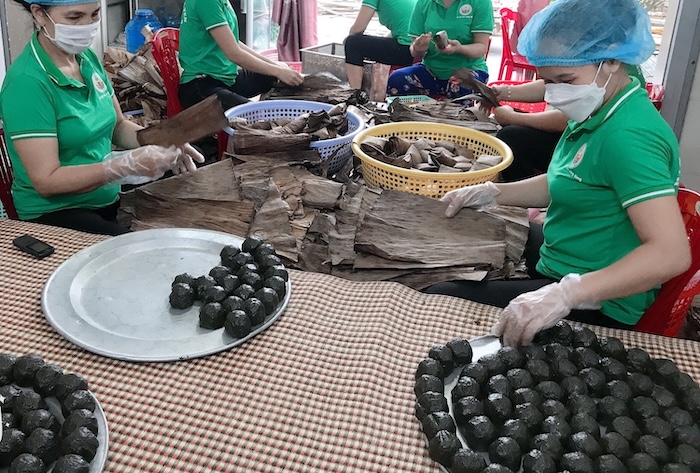 bánh gai làng Khóng