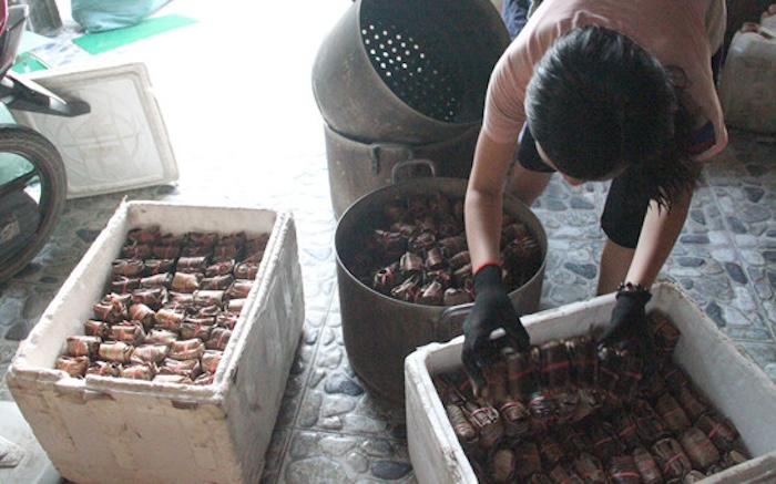 bánh gai làng Khóng