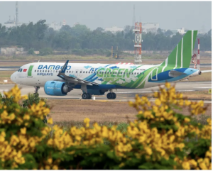 Bamboo Airways là lựa chọn quen thuộc của nhiều hành khách nhờ mạng lưới đường bay rộng | Nguồn: Traveloka